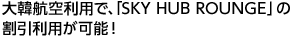 ؍q󗘗pŁAuSKY HUB ROUNGEv̊p\I