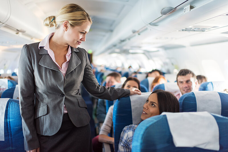 飛行機内の英会話まとめ